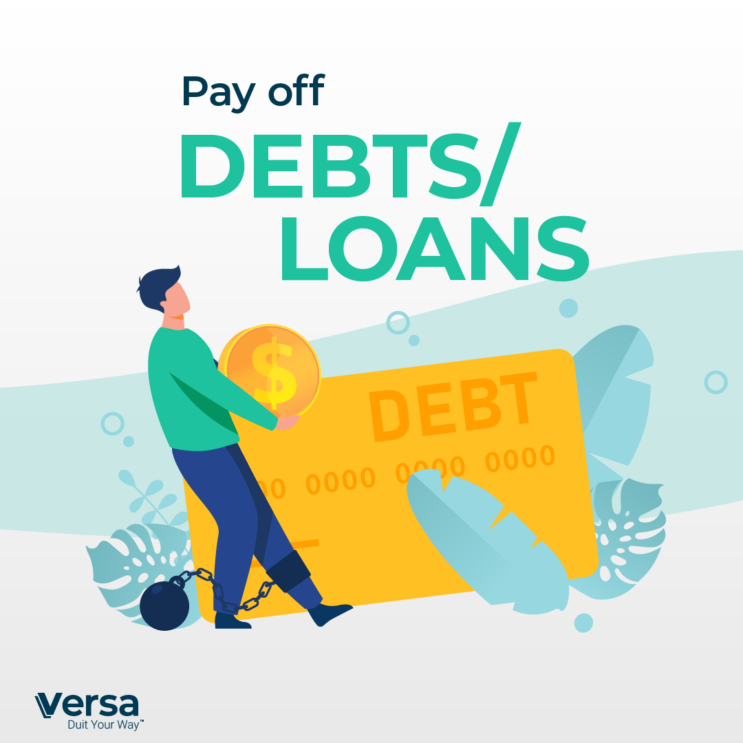 Pay off debts/loans